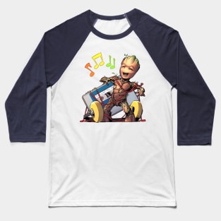 groot the music Baseball T-Shirt